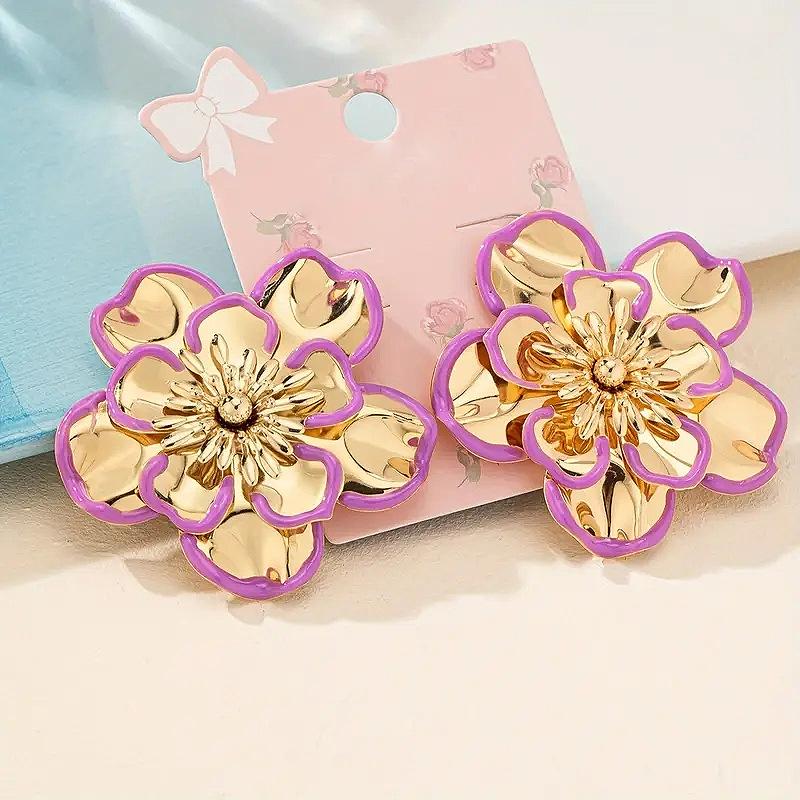 Temperament fashionable small fresh flower earrings new temperament commuting versatile petal earrings лавандовий
Temperament fashionable small fresh flower earrings new temperament commuting versatile petal earrings лавандовий