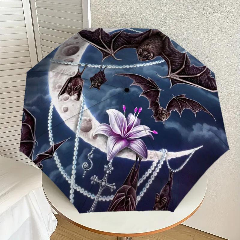 1pc Bat Crescent Moon Pearl Chain Flower Umbrella with Plastic Handle,Suitable for All Seasons Home Travel Outdoor UmbrellaDD087
1pc Bat Crescent Moon Pearl Chain Flower Umbrella with Plastic Handle,Suitable for All Seasons Home Travel Outdoor UmbrellaDD087