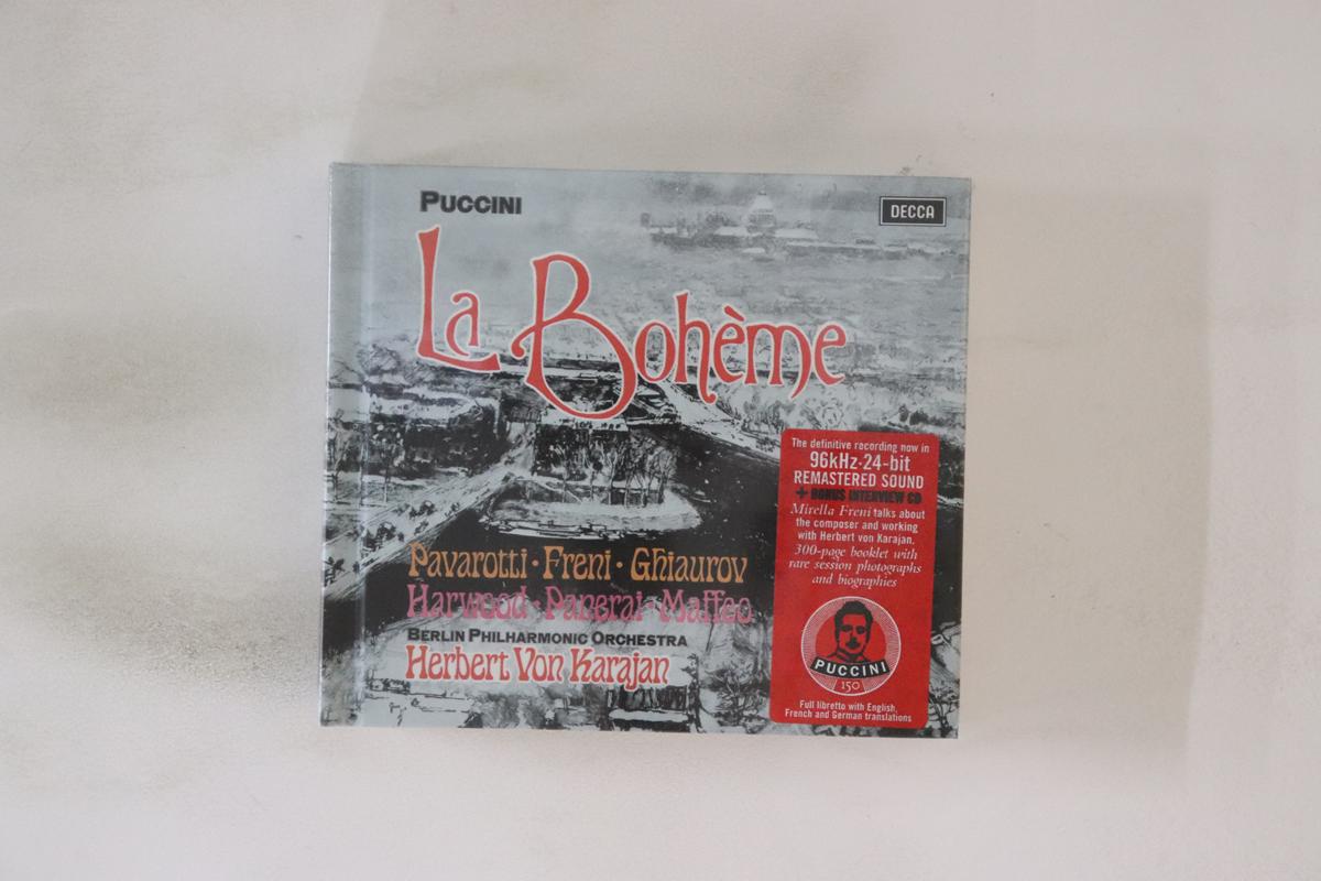 CD HERBERT VON KARAJAN, BERLIN PHILHAR - Puccini Opera Boheme in 4 acts 4780254 Decca 2008 Europe Classical Used
CD HERBERT VON KARAJAN, BERLIN PHILHAR - Puccini Opera Boheme in 4 acts 4780254 Decca 2008 Europe Classical Used