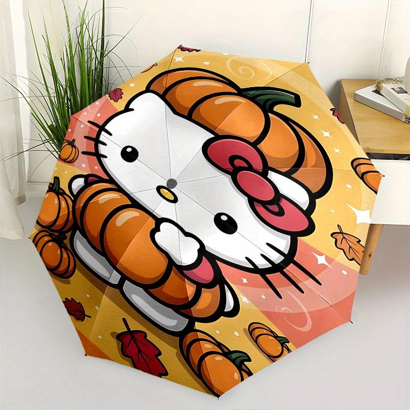 Hello Kitty, Pumpkin Automatic opening and closing folding umbrella with 8 rib frame and compact travel design, perfect for all occasions |
Hello Kitty, Pumpkin Automatic opening and closing folding umbrella with 8 rib frame and compact travel design, perfect for all occasions |