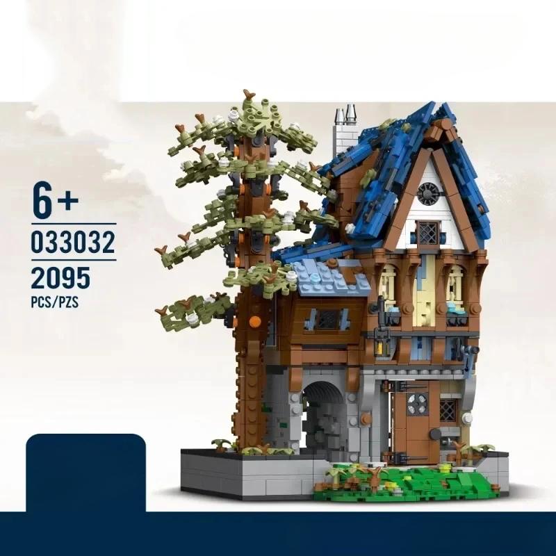 Средневековая кузница, волшебный дом, таверна, строительные блоки, вид на город и улицу, набор кирпичей для взрослых, настольные украшения, детская игрушка в подарок
Средневековая кузница, волшебный дом, таверна, строительные блоки, вид на город и улицу, набор кирпичей для взрослых, настольные украшения, детская игрушка в подарок