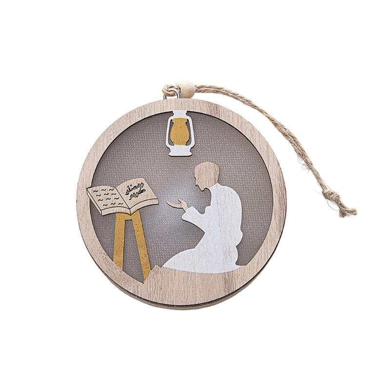 Wooden Circular Muslims LED Hanging Light for Festival Home Decors and Religious Celebration Creating Warm Ambiances with Easy Installation
Wooden Circular Muslims LED Hanging Light for Festival Home Decors and Religious Celebration Creating Warm Ambiances with Easy Installation