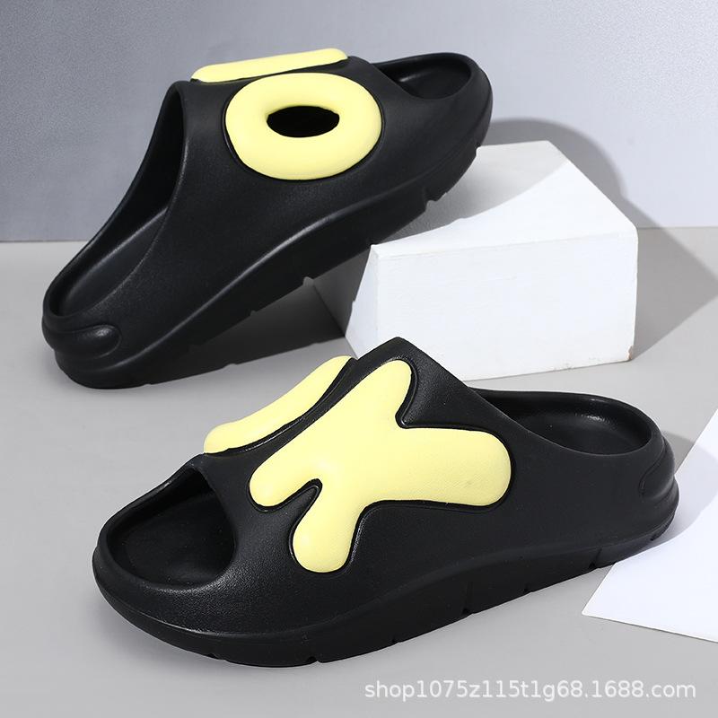 Summer new men s one-word drag thick-bottomed non-slip and wear-resistant fashion two-color outdoor beach cool slippers 44-45 жёлтый
Summer new men s one-word drag thick-bottomed non-slip and wear-resistant fashion two-color outdoor beach cool slippers 44-45 жёлтый