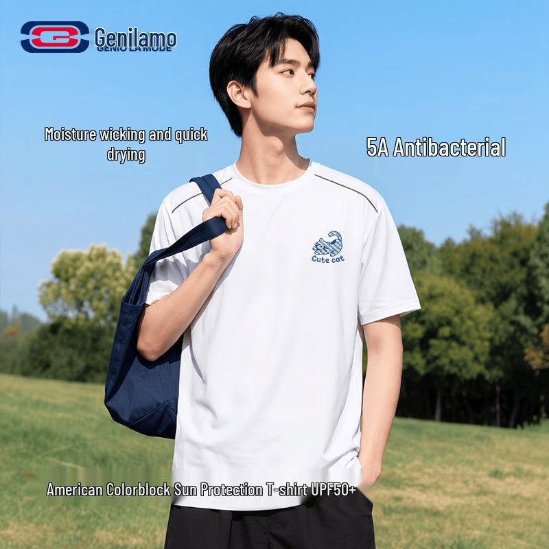 GENIOLAMODE Men s Quick-Dry Sport T-Shirt L
GENIOLAMODE Men s Quick-Dry Sport T-Shirt L