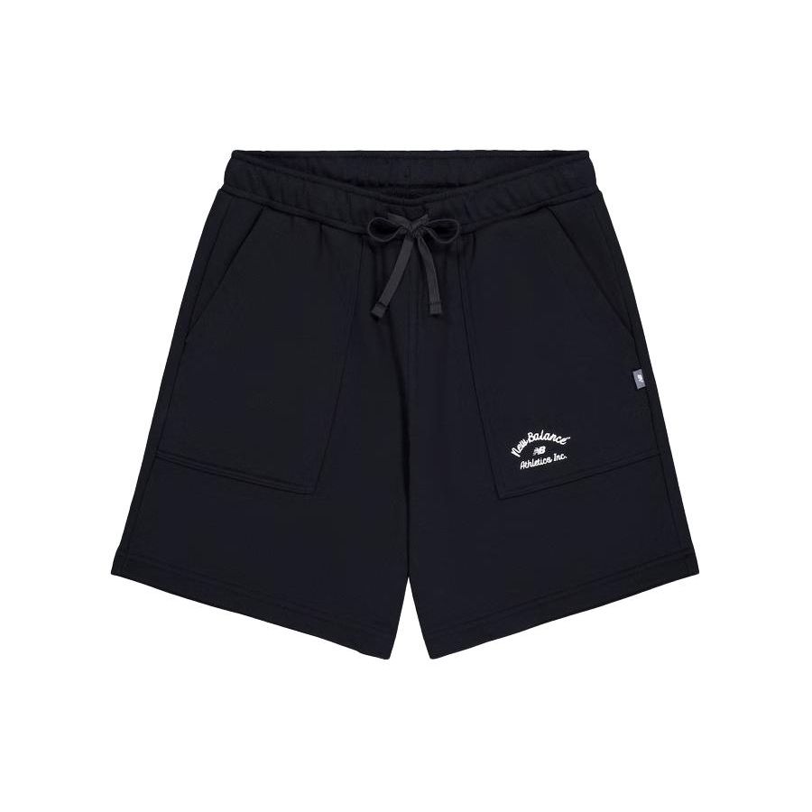 Комфортные вязаные спортивные шорты New Balance с буквенным принтом на шнуровке, мужские брюки черного цвета AMS42325-BK
Комфортные вязаные спортивные шорты New Balance с буквенным принтом на шнуровке, мужские брюки черного цвета AMS42325-BK