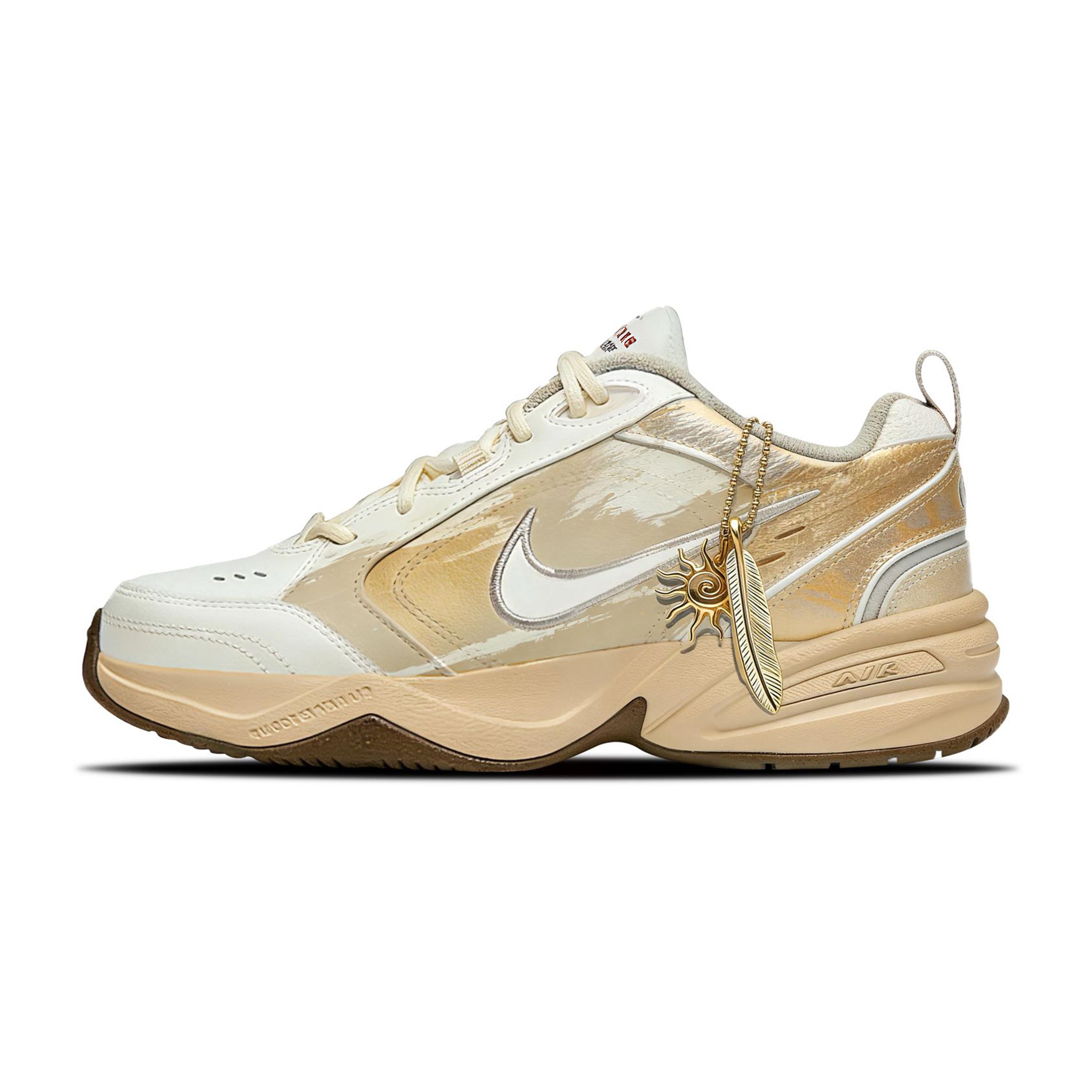 Nike Air Monarch 4 Sunset Catcher Low top Men s Chunky Sneakers Men s Beige Yellow 415445-102(Team693-) 42.5
Nike Air Monarch 4 Sunset Catcher Low top Men s Chunky Sneakers Men s Beige Yellow 415445-102(Team693-) 42.5