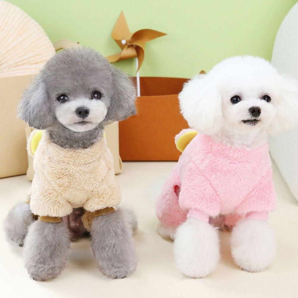 Thickened Dog Warm Jumpsuit Bear Pattern Puppy Four Legs Clothes For Autumn and Winter L розовый
Thickened Dog Warm Jumpsuit Bear Pattern Puppy Four Legs Clothes For Autumn and Winter L розовый