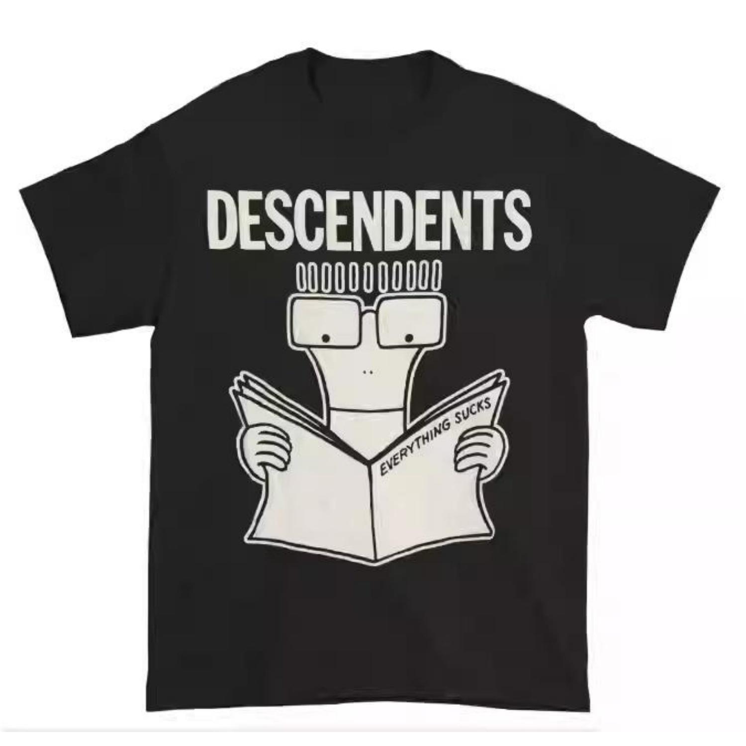 Descendents Хардкор Панк Рок Европейский и Американский Стиль Уличный Свободный Мужской Хлопковый Топ Футболка с Коротким Рукавом и Принтом S чёрный
Descendents Хардкор Панк Рок Европейский и Американский Стиль Уличный Свободный Мужской Хлопковый Топ Футболка с Коротким Рукавом и Принтом S чёрный