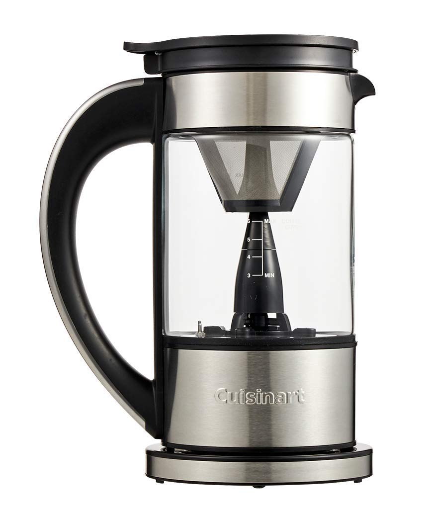Cuisinart Fountain Coffee Maker Cold Brew Iced Coffee Drip Type Compact Single Person Up to 6 Cups 6 Temperature Settings Warm Function 3 in 1 чорний
Cuisinart Fountain Coffee Maker Cold Brew Iced Coffee Drip Type Compact Single Person Up to 6 Cups 6 Temperature Settings Warm Function 3 in 1 чорний