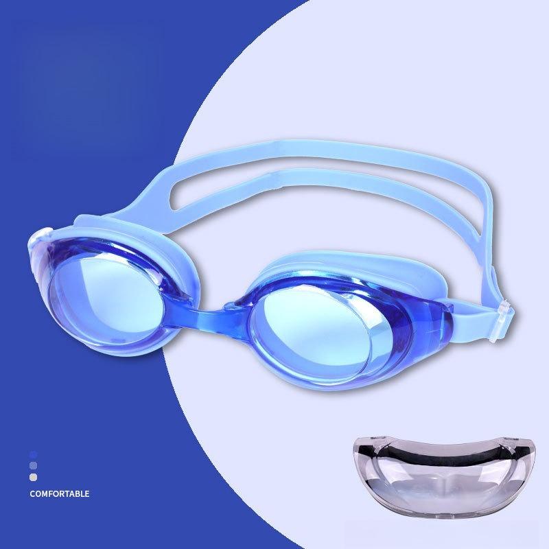 Anti-Fog HD Swimming Goggles for Men Women Clear Vision Waterproof Silicone No-Leak Flat Lens Swim Eyewear Pool Equipment синій
Anti-Fog HD Swimming Goggles for Men Women Clear Vision Waterproof Silicone No-Leak Flat Lens Swim Eyewear Pool Equipment синій