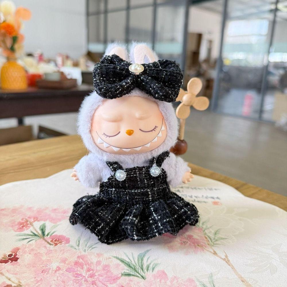 1 Set Suspender Dress Labubu Doll s Clothes Handmade Plush Dolls Clothes Kids Girls Toys чорний
1 Set Suspender Dress Labubu Doll s Clothes Handmade Plush Dolls Clothes Kids Girls Toys чорний