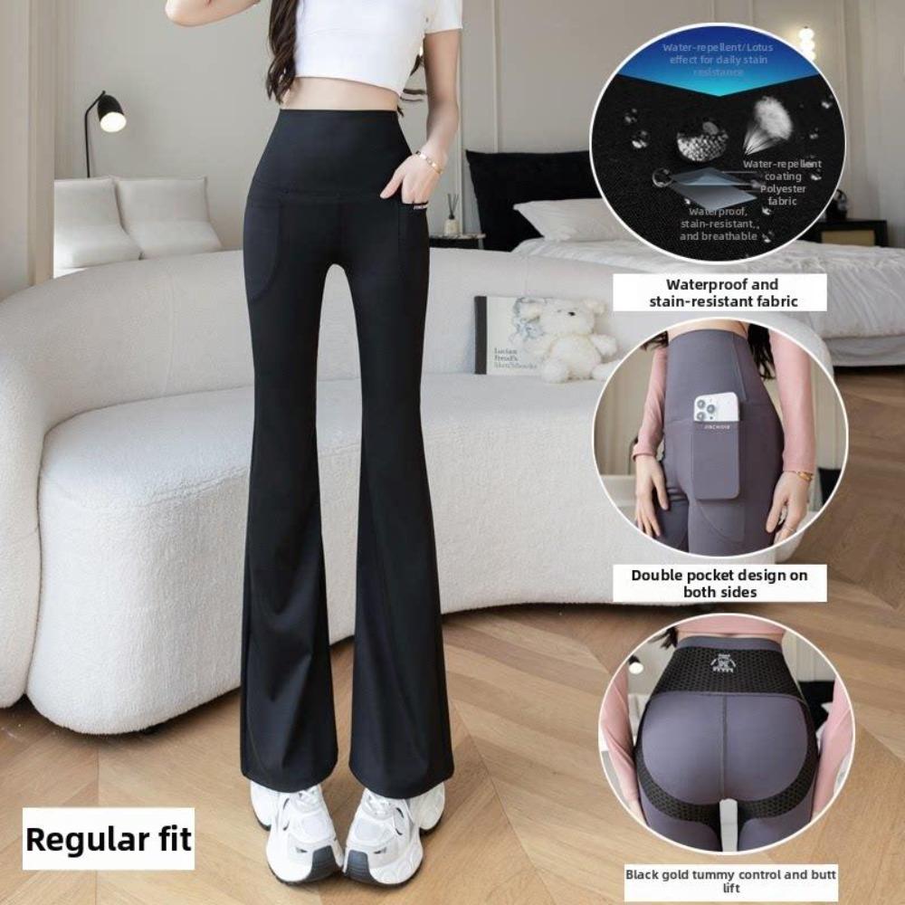 2026 Women s High-waisted Flared Pants with A Slim Fit and Pockets, Ultra-thin and Highly Elastic Nylon Sharkskin Fabric M чёрный
2026 Women s High-waisted Flared Pants with A Slim Fit and Pockets, Ultra-thin and Highly Elastic Nylon Sharkskin Fabric M чёрный