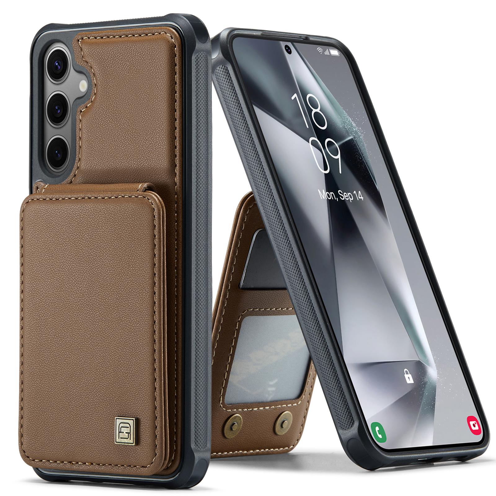 Magnetic Cards Solt Wallet Leather Case for Samsung Galaxy S24 Ultra S23 FE S22 Plus A55 A35 A15 A54 A14 A24 A34 5G Stand Cover For Sumsung A55 коричневий
Magnetic Cards Solt Wallet Leather Case for Samsung Galaxy S24 Ultra S23 FE S22 Plus A55 A35 A15 A54 A14 A24 A34 5G Stand Cover For Sumsung A55 коричневий