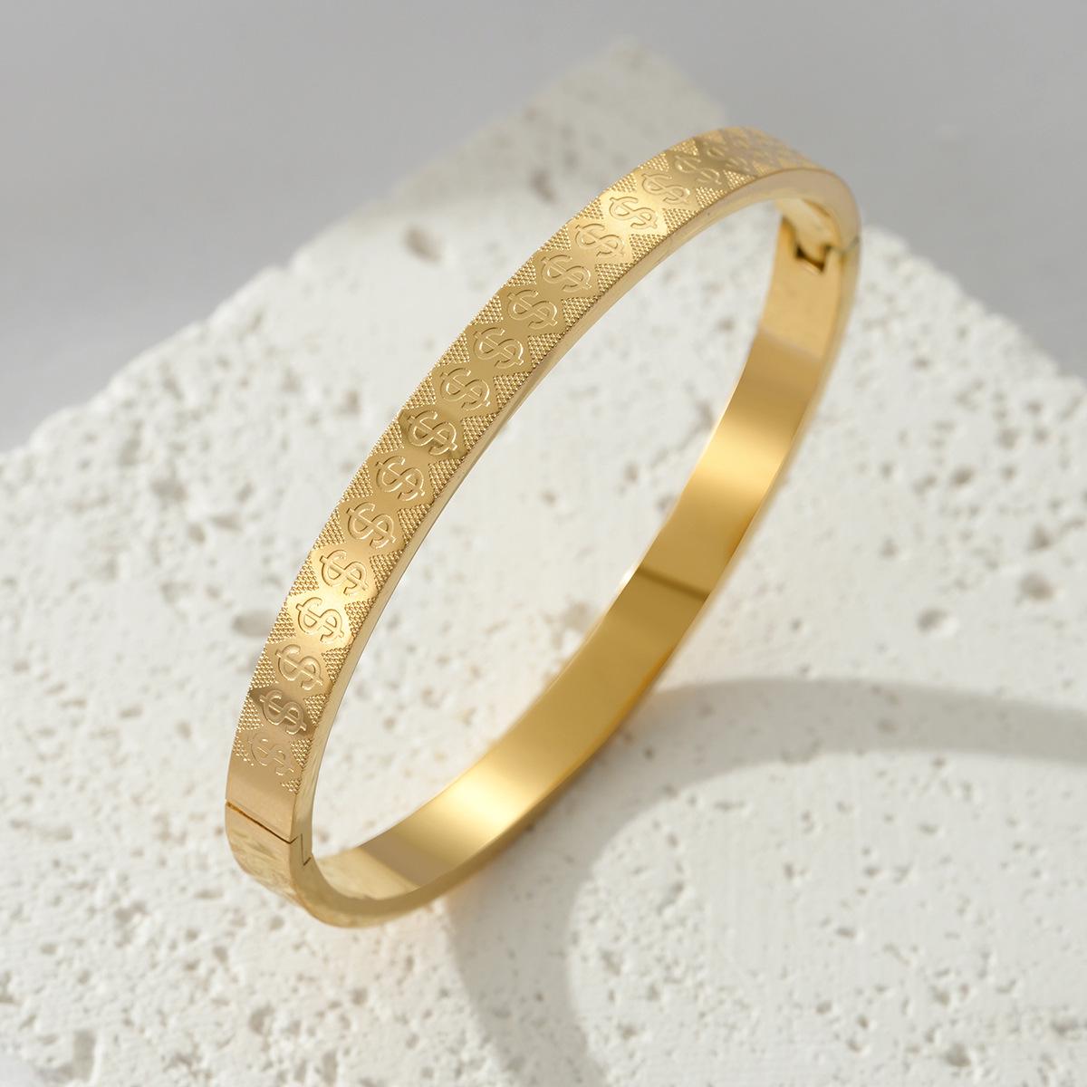 Cross-border Titanium Steel Couple Bracelet - Creative Grid Pattern, Corrosion-resistant Buckle, Simple Design, Stainless Steel Jewelry.
Cross-border Titanium Steel Couple Bracelet - Creative Grid Pattern, Corrosion-resistant Buckle, Simple Design, Stainless Steel Jewelry.