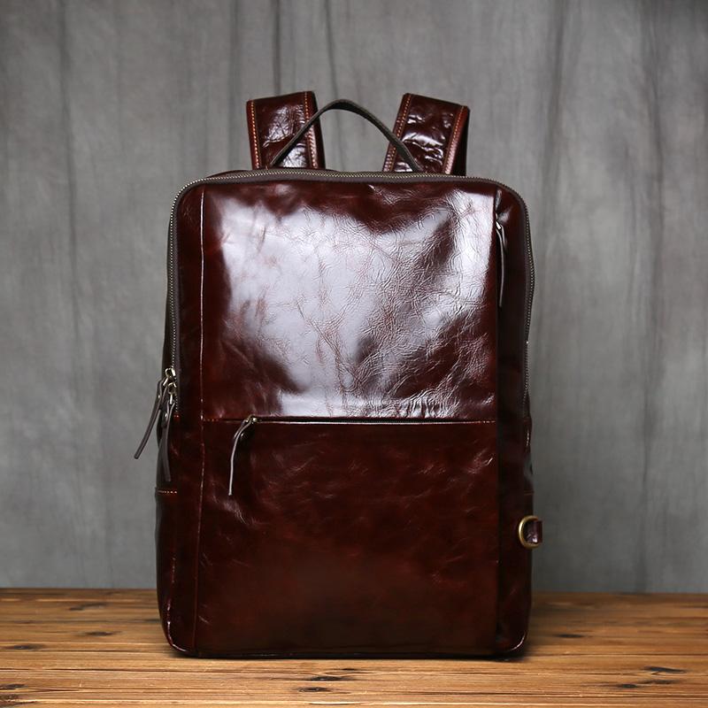 NZPJ Men s Vintage Genuine Leather Backpack Top Layer Cowhide Large Capacity Casual Travel Bag Suitable For 17 Inch Laptops кавовий
NZPJ Men s Vintage Genuine Leather Backpack Top Layer Cowhide Large Capacity Casual Travel Bag Suitable For 17 Inch Laptops кавовий