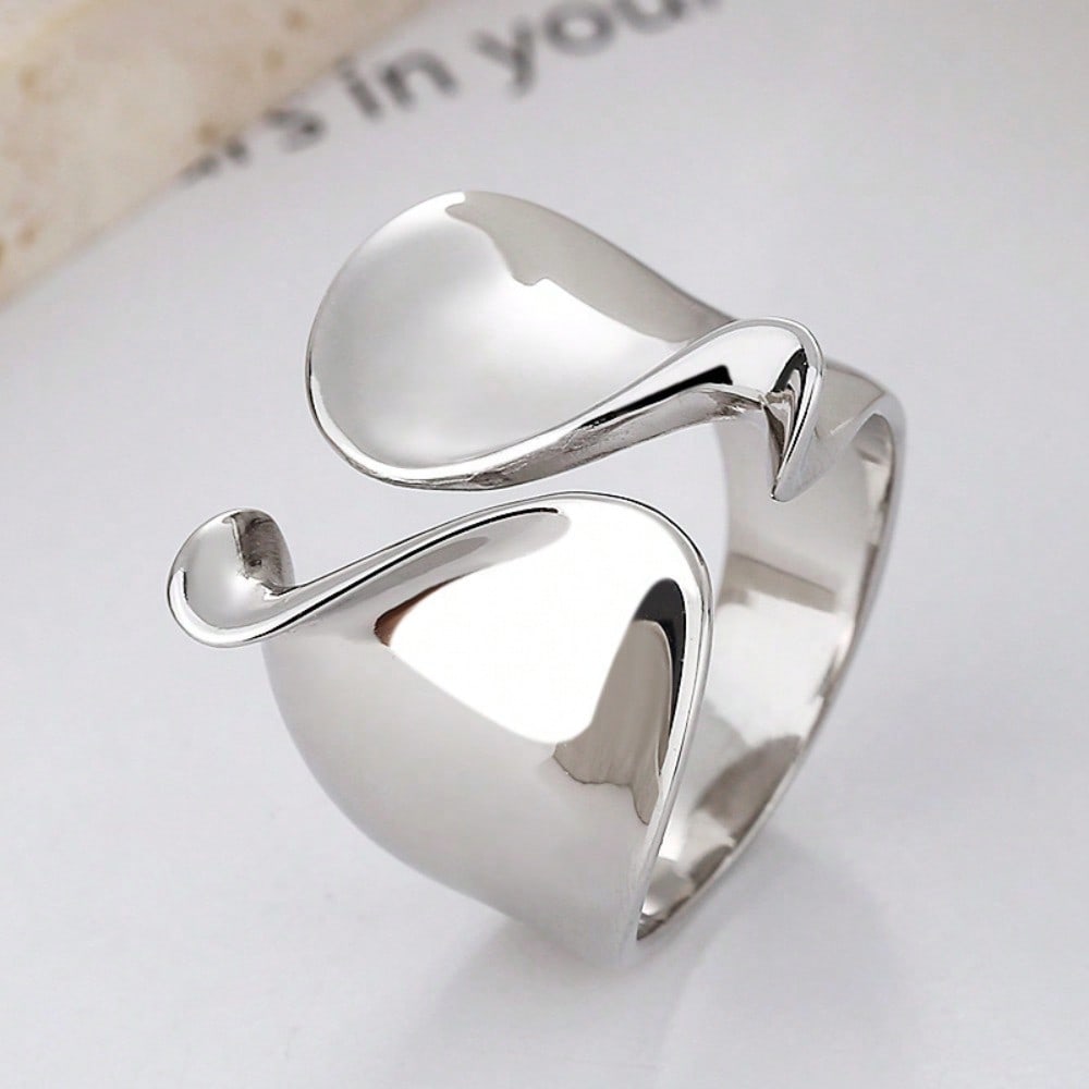 Sterling Silver Plated Rings For Women Couple Minimalist Handmade Simple Big Ring Party Jewelry Gift one-size серебряный
Sterling Silver Plated Rings For Women Couple Minimalist Handmade Simple Big Ring Party Jewelry Gift one-size серебряный