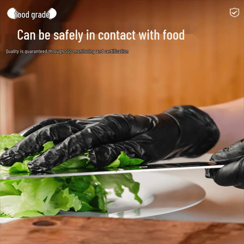 Food-Grade Disposable Nitrile Gloves
Food-Grade Disposable Nitrile Gloves