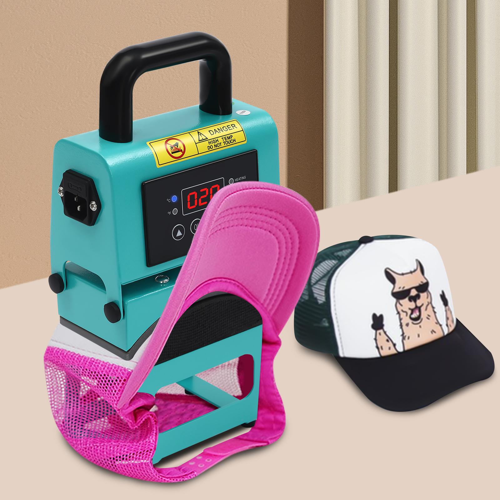 Mini Portable Cap Press Machine for DIY & Small Businesses - 350W Heat Press for Hats, Digital Display, Adjustable Temp & Time синий
Mini Portable Cap Press Machine for DIY & Small Businesses - 350W Heat Press for Hats, Digital Display, Adjustable Temp & Time синий
