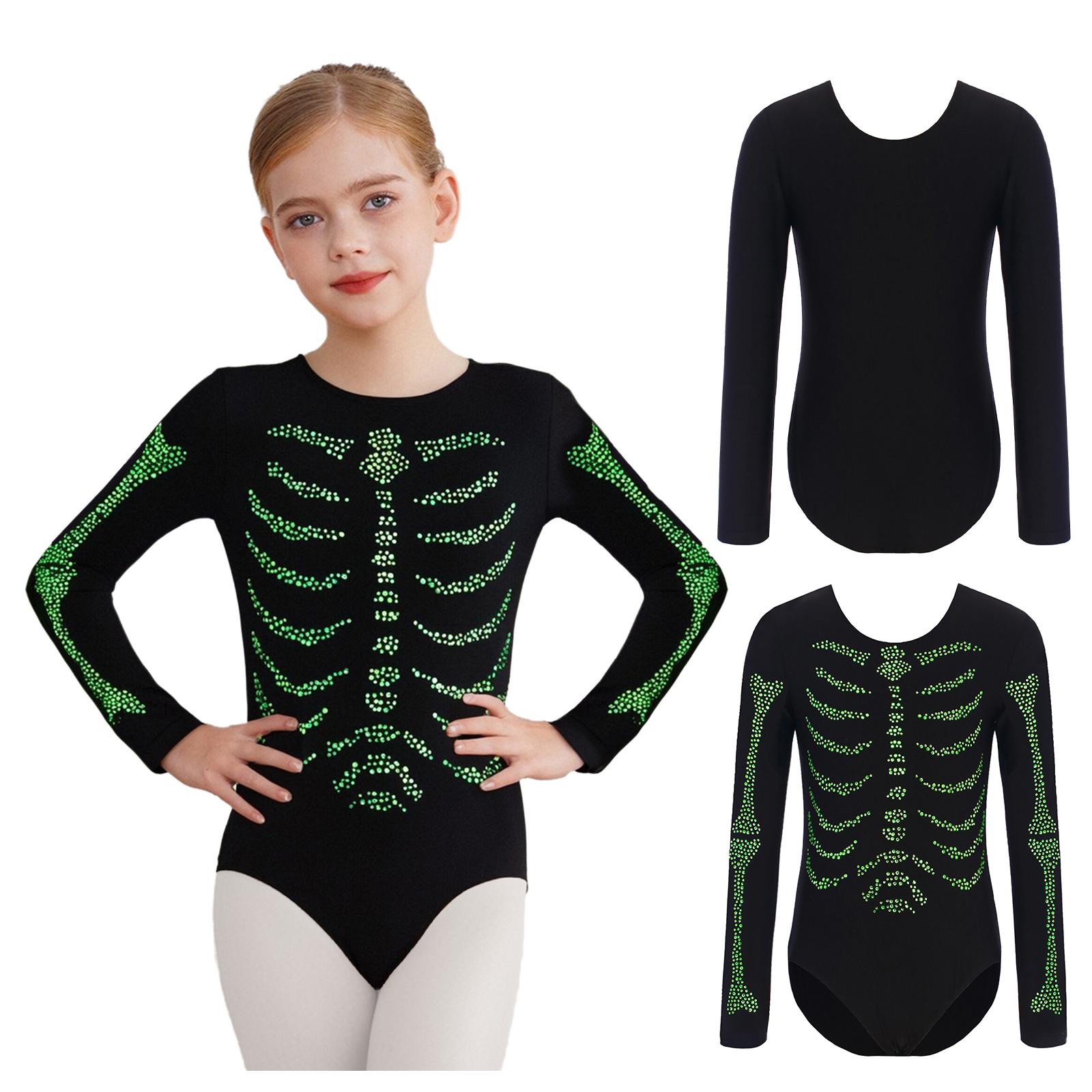 Unisex Kids Halloween Skeleton Jumpsuit Shiny Rhinestones Round Neck Long Sleeve Crotch Press Button for Cosplay Fancy Ball Party 7-8 Years зелёный
Unisex Kids Halloween Skeleton Jumpsuit Shiny Rhinestones Round Neck Long Sleeve Crotch Press Button for Cosplay Fancy Ball Party 7-8 Years зелёный
