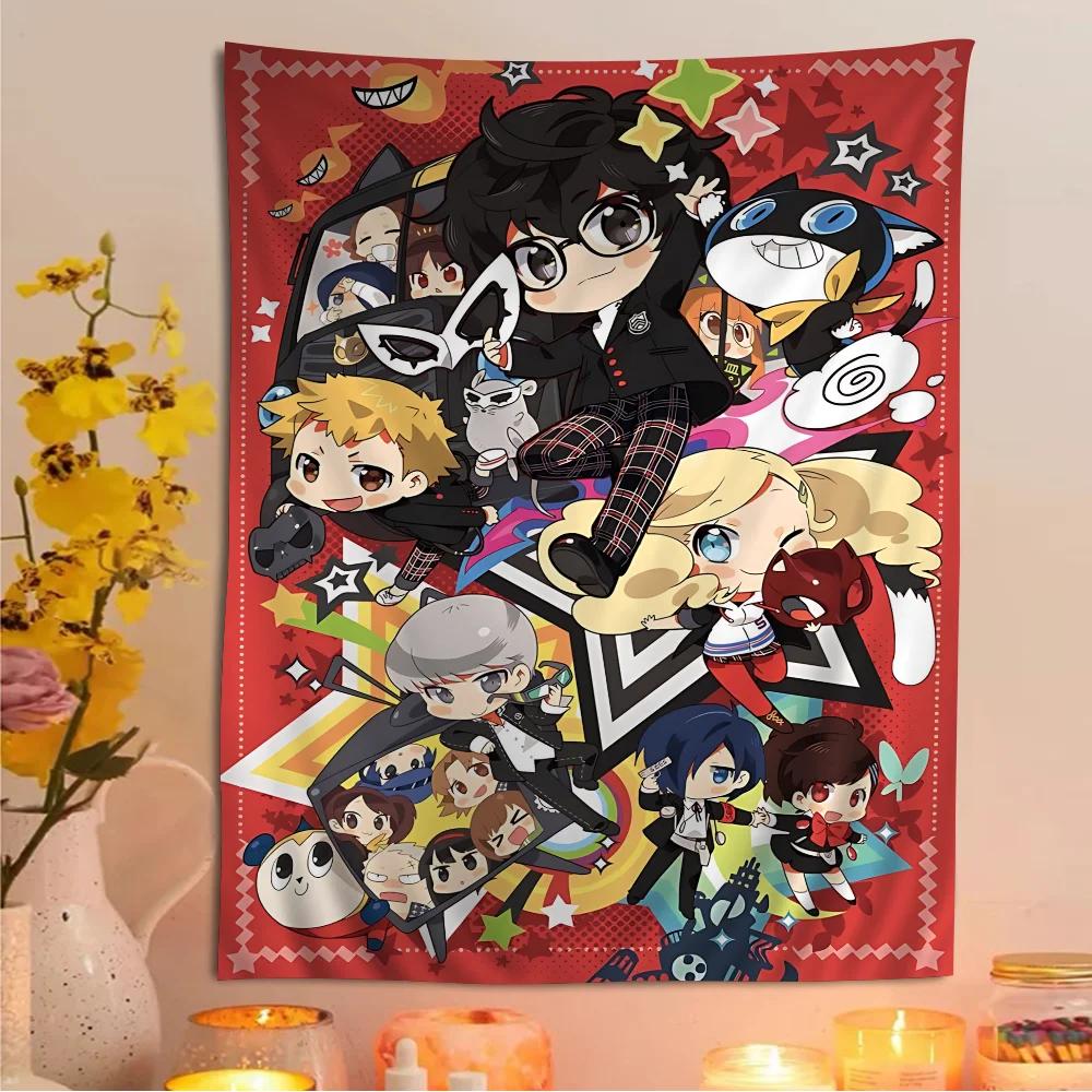 PPersona5 Anime Tapestry Popular Game Functions as Wall Carpets Stylish Wall Hanging Suitable for Dorm Home Decor 74x94cm(29x37in)
PPersona5 Anime Tapestry Popular Game Functions as Wall Carpets Stylish Wall Hanging Suitable for Dorm Home Decor 74x94cm(29x37in)