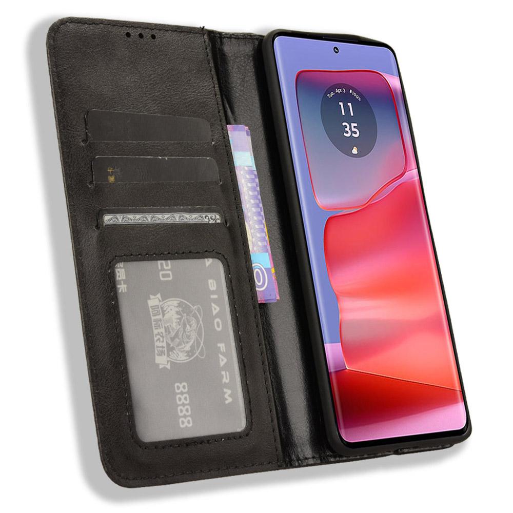 For Motorola Edge 50s Pro 5G/Edge 50 Pro 5G/Edge 50 5G Wallet Case Magnetic Closing Retro PU Leather+TPU Phone Cover Blue
For Motorola Edge 50s Pro 5G/Edge 50 Pro 5G/Edge 50 5G Wallet Case Magnetic Closing Retro PU Leather+TPU Phone Cover Blue