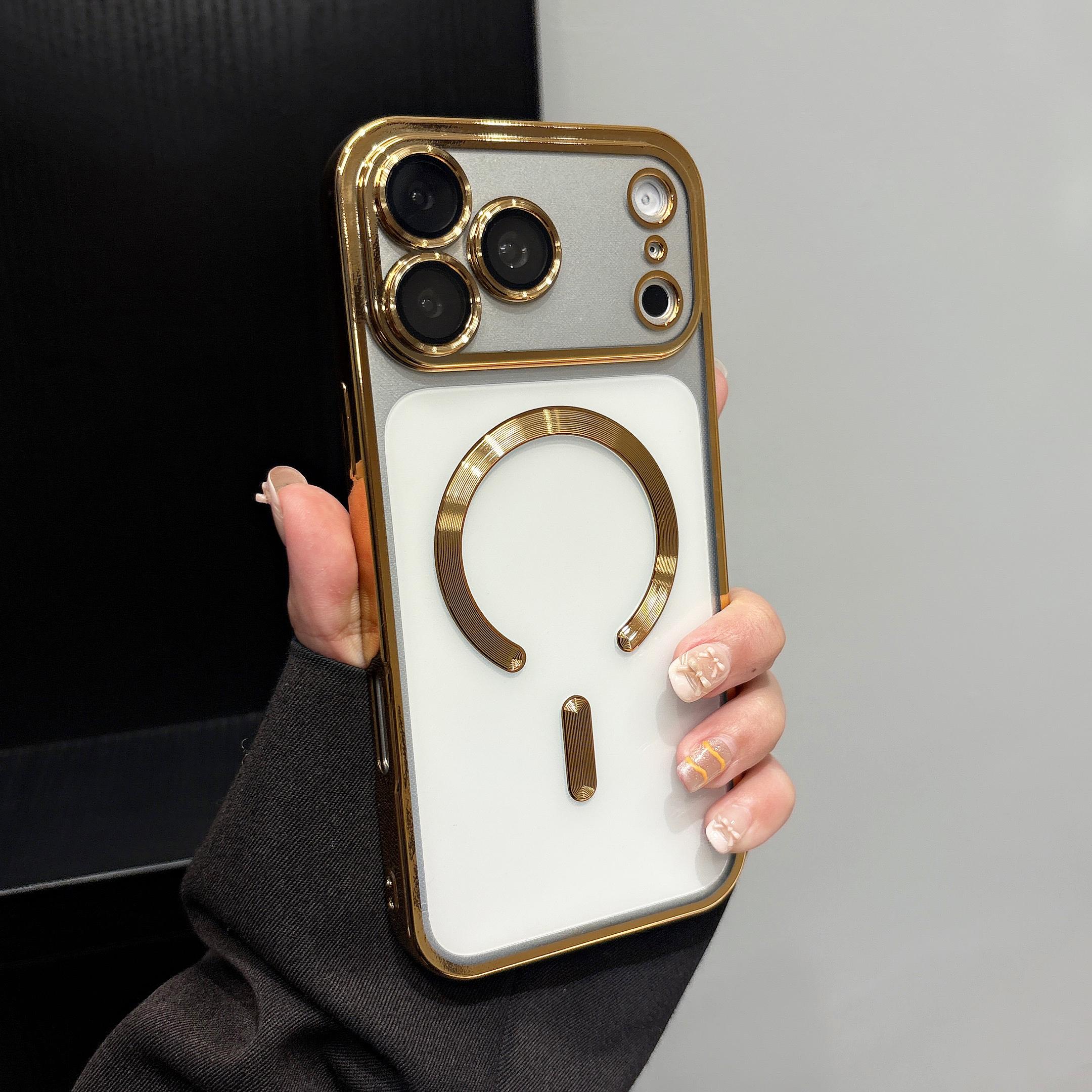 Для Magsafe Беспроводная Зарядка Покрытие Чехол Для iPhone Air 17 16 15 14 13 12 11 Pro Max Plus Магнитный Прозрачный Мягкий Чехол из ТПУ Funda iPhone 13 Pro золотой
Для Magsafe Беспроводная Зарядка Покрытие Чехол Для iPhone Air 17 16 15 14 13 12 11 Pro Max Plus Магнитный Прозрачный Мягкий Чехол из ТПУ Funda iPhone 13 Pro золотой