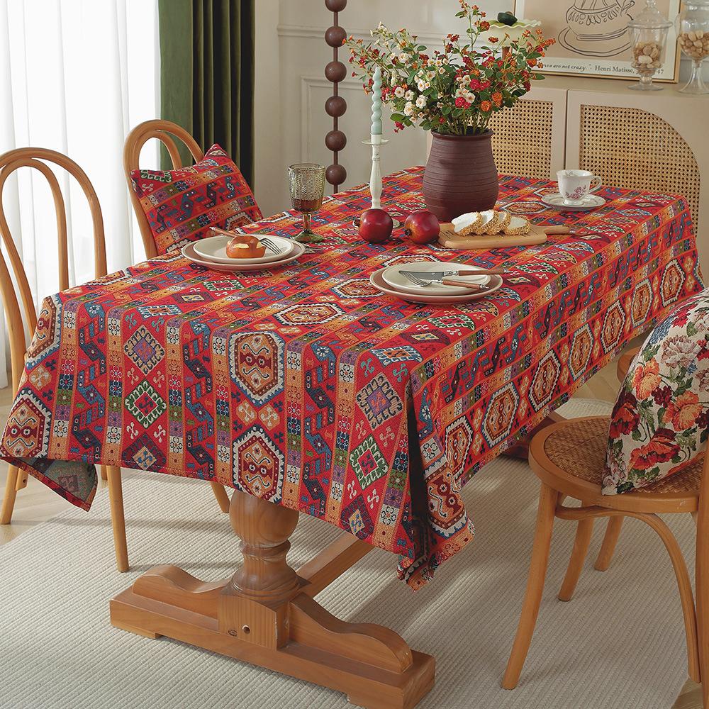 American jacquard tablecloth rural pastoral flower cotton and linen style dining table fabric atmosphere decorative tablecloth 40x60
American jacquard tablecloth rural pastoral flower cotton and linen style dining table fabric atmosphere decorative tablecloth 40x60