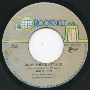 7inch Record JAH SCREW Boom Shock Attack NONE 10 Roosevelt Av 1986 Jamaica Reggae Ska Dub Used
7inch Record JAH SCREW Boom Shock Attack NONE 10 Roosevelt Av 1986 Jamaica Reggae Ska Dub Used