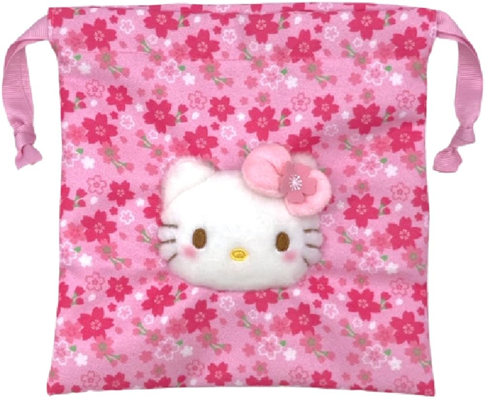 Nakajima Corporation Сакура Кимоно Боа Лицо Сумка на шнурке Hello Kitty 191663-24
Nakajima Corporation Сакура Кимоно Боа Лицо Сумка на шнурке Hello Kitty 191663-24