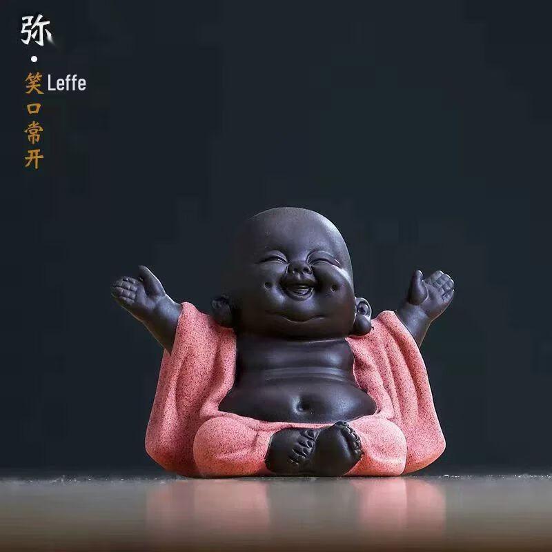 Керамические фигурки Счастливого Будды Майтреи и Монаха
Керамические фигурки Счастливого Будды Майтреи и Монаха