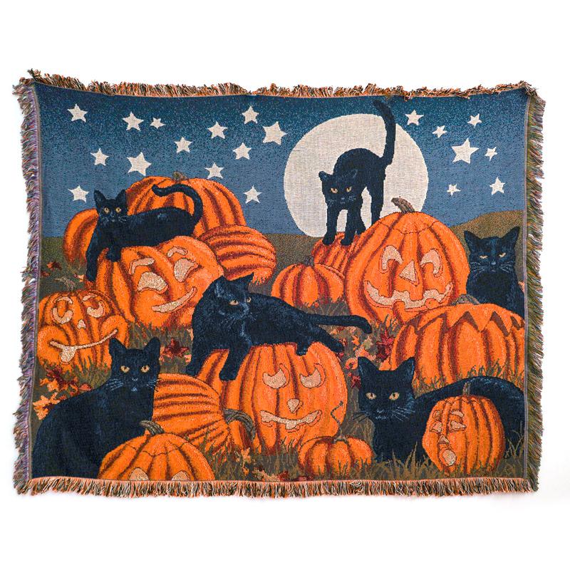 Nordic Tapestry Halloween Tassel Throw Blanket For Beds Sofa Towel Cover Sofa Blanket Warm Soft Winter Picnic Mat 130X160cm
Nordic Tapestry Halloween Tassel Throw Blanket For Beds Sofa Towel Cover Sofa Blanket Warm Soft Winter Picnic Mat 130X160cm