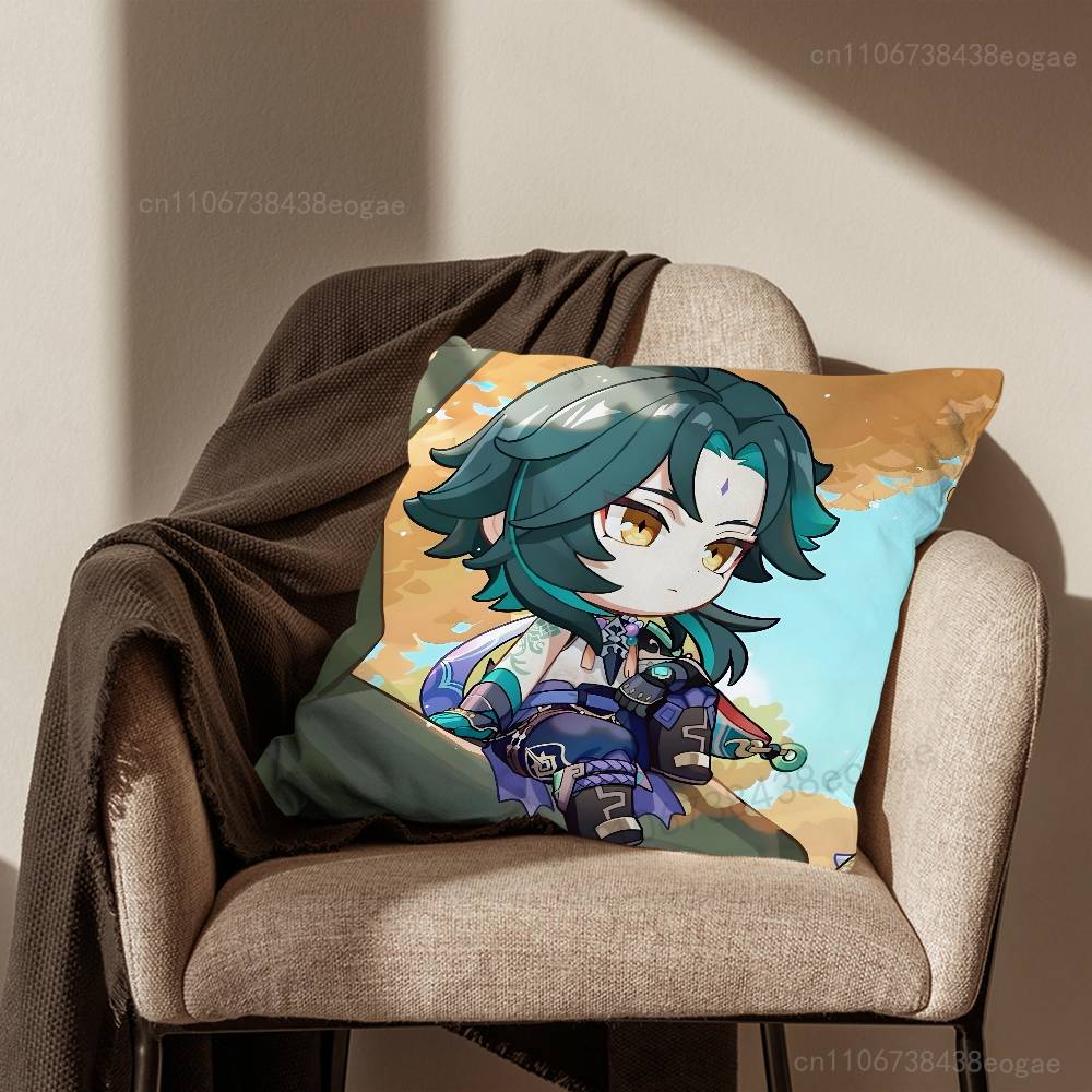 G-Genshin I-Impact X-Xiao Throw Pillow Case Living Room Sofa Cushion Cover For Home Bedroom Decoration And Protector 30cmx30cm
G-Genshin I-Impact X-Xiao Throw Pillow Case Living Room Sofa Cushion Cover For Home Bedroom Decoration And Protector 30cmx30cm