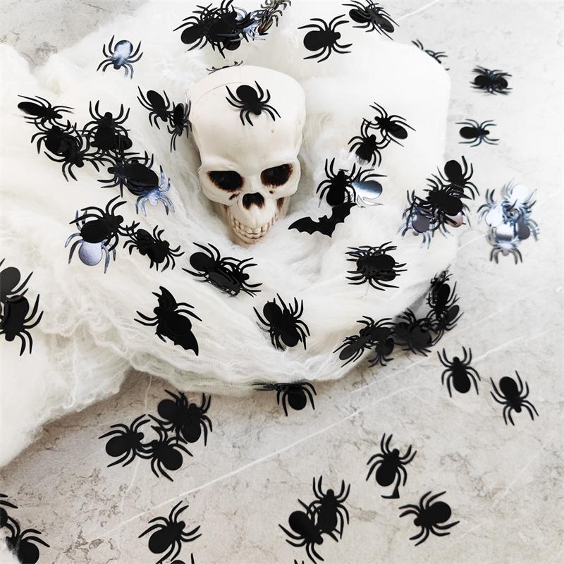 200pcs Mini Plastic Black Spider Bat Confetti Joking Props DIY Indoor Outdoor Trick Party Supplies Table Halloween Decoration
200pcs Mini Plastic Black Spider Bat Confetti Joking Props DIY Indoor Outdoor Trick Party Supplies Table Halloween Decoration