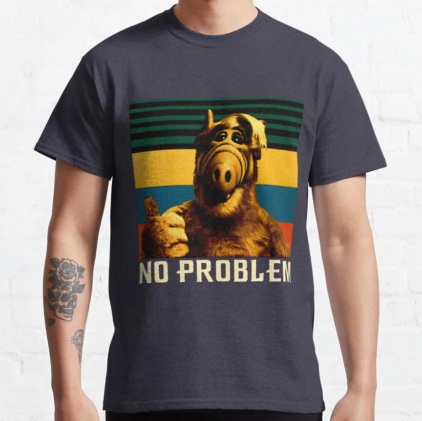 Funny No Problem 80s Cartoon ALF graphic t shirts 90s Retro Style Alien Character TV Show Unisex t shirt Adult all size S-6XL XL
Funny No Problem 80s Cartoon ALF graphic t shirts 90s Retro Style Alien Character TV Show Unisex t shirt Adult all size S-6XL XL