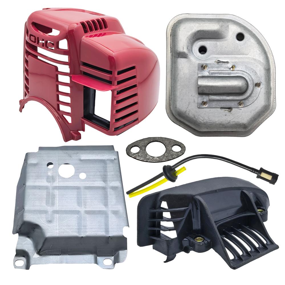 Top Cylinder Engine Exhaust Muffler Cover Kit For Honda GX35 GX35NT HHT35S Motor Lawn Mower Air Guide 19720-Z0Z-000ZA China Mainland
Top Cylinder Engine Exhaust Muffler Cover Kit For Honda GX35 GX35NT HHT35S Motor Lawn Mower Air Guide 19720-Z0Z-000ZA China Mainland