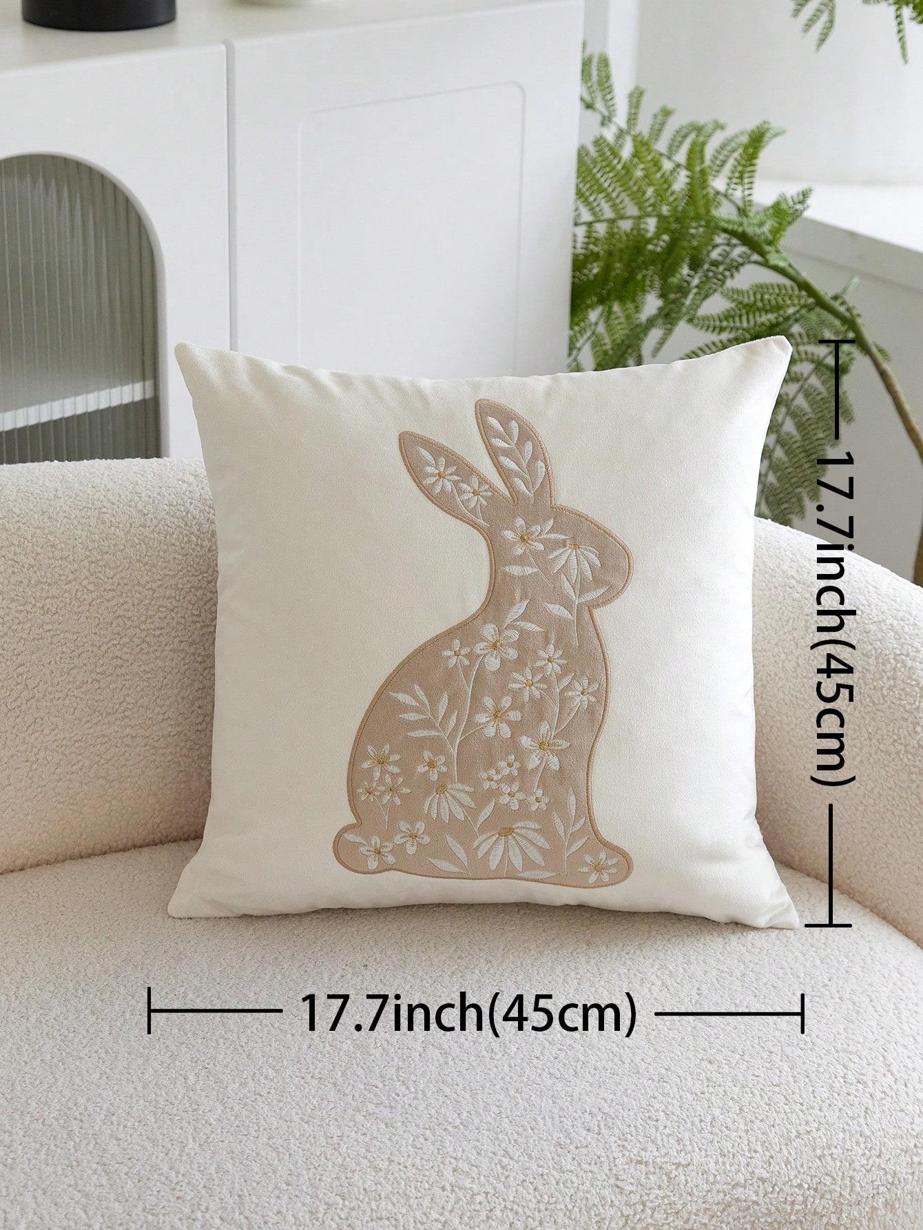 Easter Beige Rabbit Flower 2D Printed Pillowcase Suitable For Indoor Decoration Easter Decoration Pillowcase Home Decoration 45cmx45cm
Easter Beige Rabbit Flower 2D Printed Pillowcase Suitable For Indoor Decoration Easter Decoration Pillowcase Home Decoration 45cmx45cm