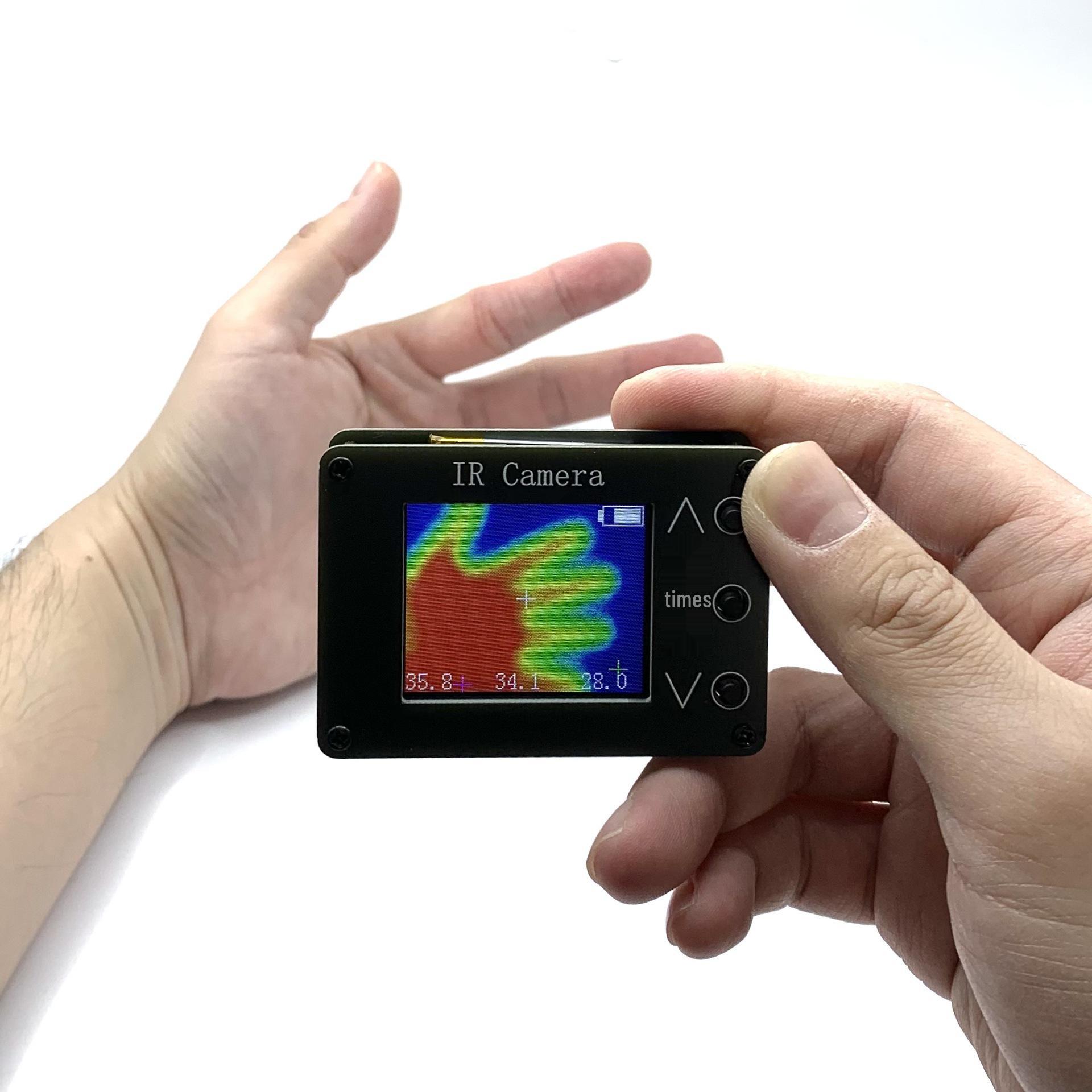 1.8 TFT Screen Portable Infrared Thermal Camera with Temperature Sensor (-40 to 300℃)
1.8 TFT Screen Portable Infrared Thermal Camera with Temperature Sensor (-40 to 300℃)