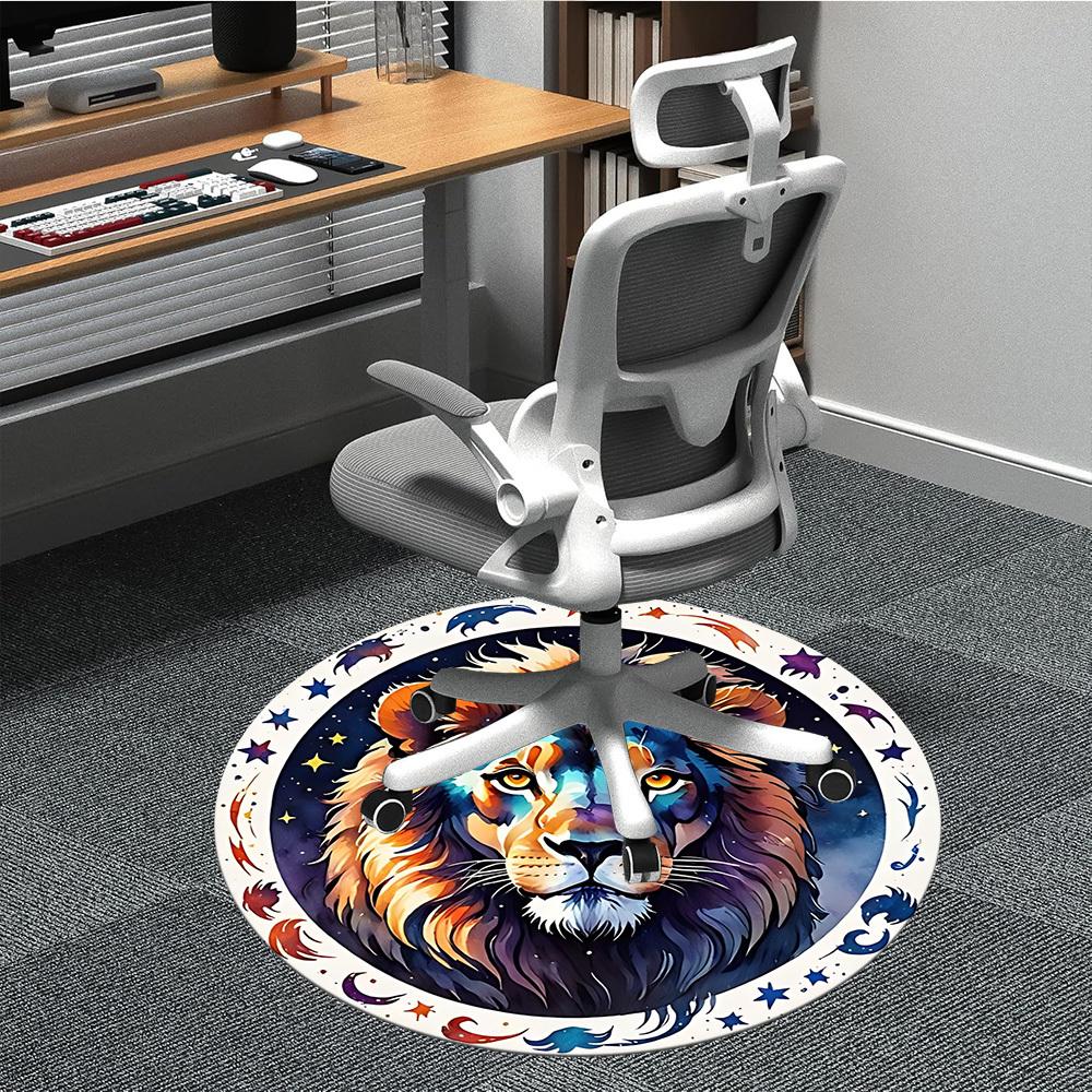 1pc Lion Head Artwork, Chair Carpet for Office Non-Slip, Machine Washable Rug for Office, Room - Holiday Decor, Machine Made yy251016099 80cm by 80cm
1pc Lion Head Artwork, Chair Carpet for Office Non-Slip, Machine Washable Rug for Office, Room - Holiday Decor, Machine Made yy251016099 80cm by 80cm