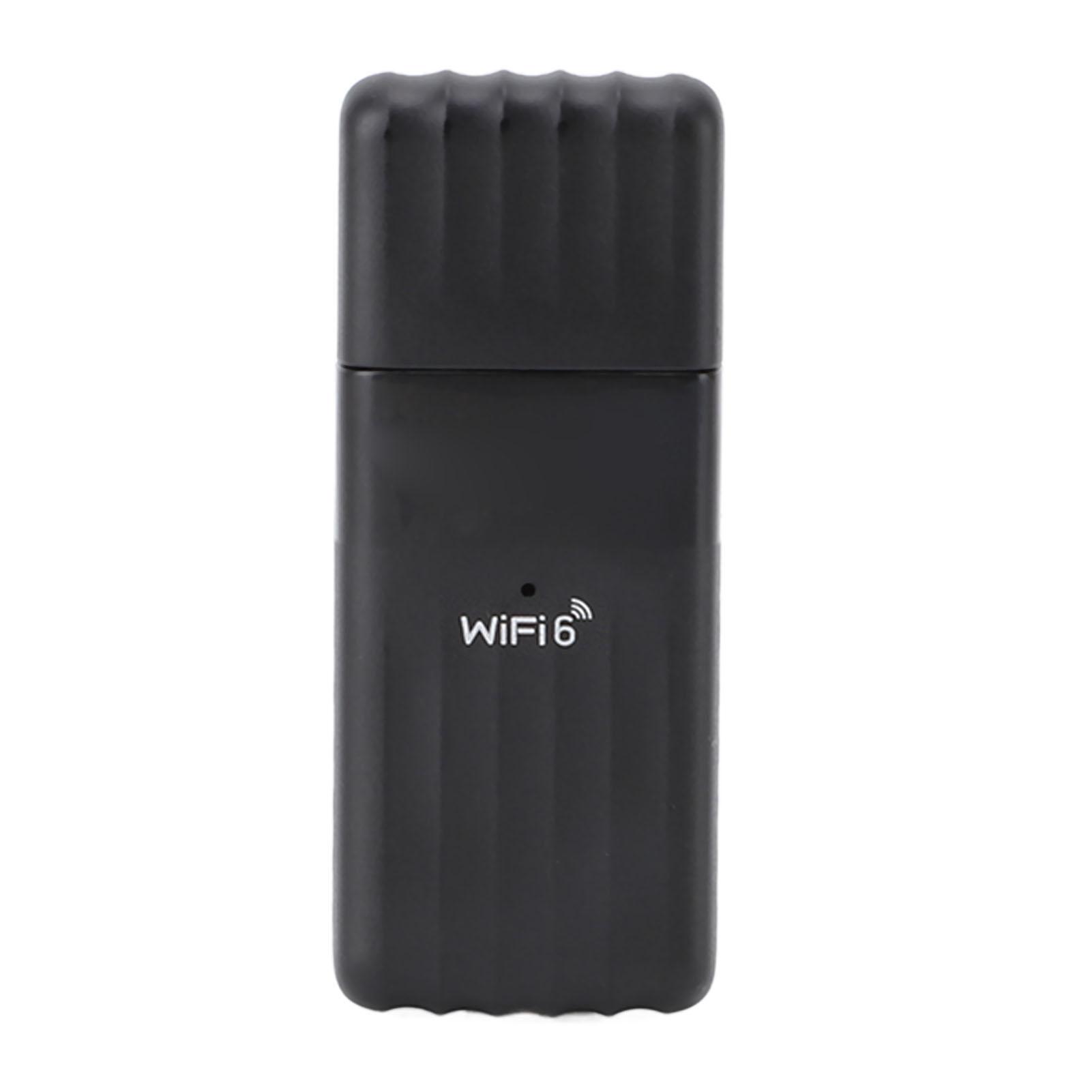 900Mbps WiFi6 USB Wireless Network Card Adapter 2dBi Gain Antenna 2.4G 5.8GHz Computer Receiver
900Mbps WiFi6 USB Wireless Network Card Adapter 2dBi Gain Antenna 2.4G 5.8GHz Computer Receiver