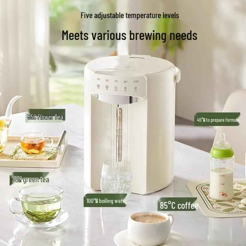 Aux Smart Electric Kettle & Water Heater - Constant Temperature Thermos & Dispenser Beige - 304 Steel Inner Tank
Aux Smart Electric Kettle & Water Heater - Constant Temperature Thermos & Dispenser Beige - 304 Steel Inner Tank