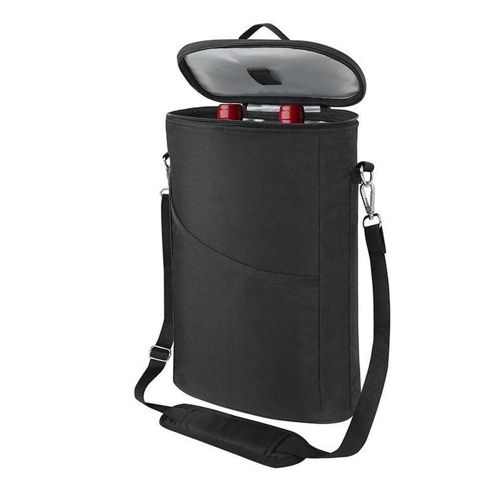 Travel Wine Cooler Bag Insulated Leakproof Anti Collision Padding Adjustable Strap Front Pocket Easy Hands Carrying China Mainland
Travel Wine Cooler Bag Insulated Leakproof Anti Collision Padding Adjustable Strap Front Pocket Easy Hands Carrying China Mainland