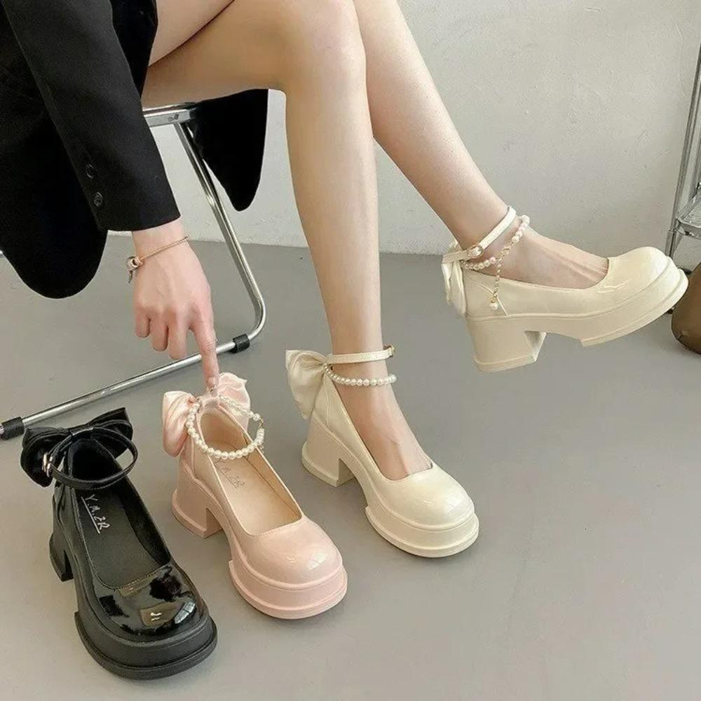 Women Thick Platform Mary Janes Lolita Shoes Party Pumps Summer 2025 New High Heels Sandals Bow Chain Mujer Shoes Oxford Zapatos 35 чёрный
Women Thick Platform Mary Janes Lolita Shoes Party Pumps Summer 2025 New High Heels Sandals Bow Chain Mujer Shoes Oxford Zapatos 35 чёрный