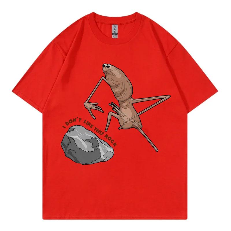 I Dont Like This Rock Marcus The Worm Funny Meme Tshirt Mens Women Casual Short Sleeve Tshirts High Quality Fashion T Shirts S
I Dont Like This Rock Marcus The Worm Funny Meme Tshirt Mens Women Casual Short Sleeve Tshirts High Quality Fashion T Shirts S