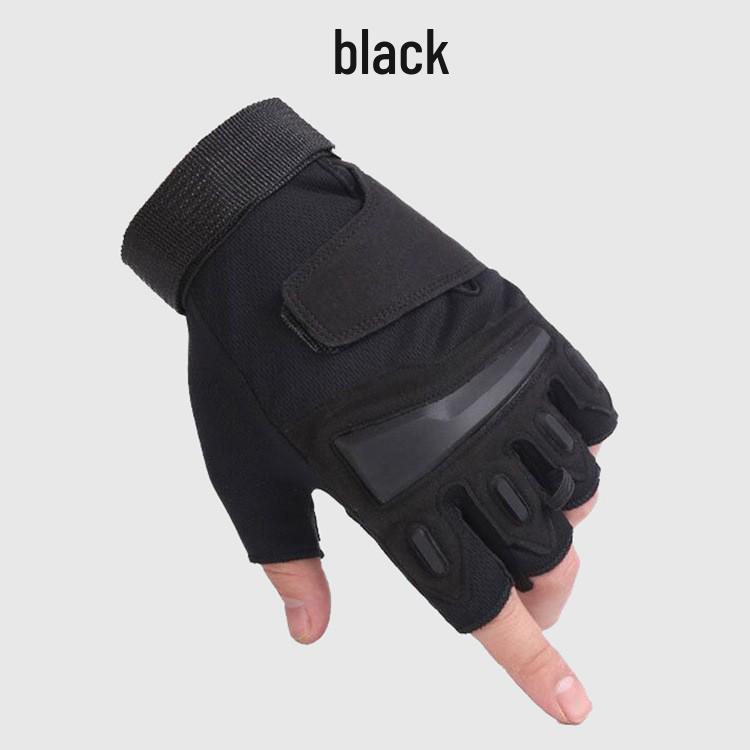 Unisex Tactical Half-Finger Gloves: Non-Slip, Breathable, Wear-Resistant; Ideal for Outdoor Cycling, Military Enthusiasts, and Training Sports. One Size
Unisex Tactical Half-Finger Gloves: Non-Slip, Breathable, Wear-Resistant; Ideal for Outdoor Cycling, Military Enthusiasts, and Training Sports. One Size