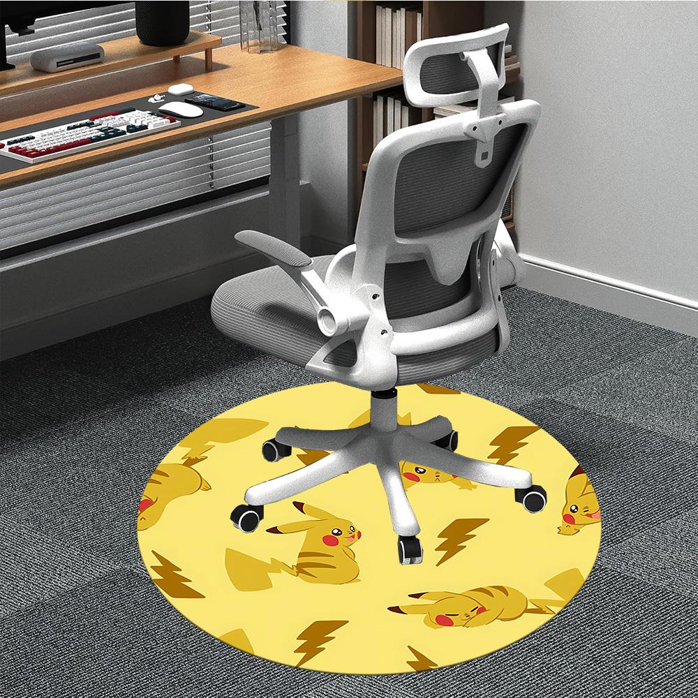 1pc Pikachu Pokémon Chair Carpet for Office, Indoor Non-Slip Polyester Fiber Carpet, Machine Washable, Durable Construction yy251205109 80cm by 80cm
1pc Pikachu Pokémon Chair Carpet for Office, Indoor Non-Slip Polyester Fiber Carpet, Machine Washable, Durable Construction yy251205109 80cm by 80cm