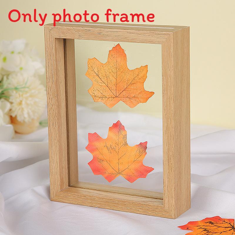 Wooden Doublesided Glass Photo Frame For A4 Herb Leaf Specimen Diy Art Display For Home Decor Natural Wood Color,S
Wooden Doublesided Glass Photo Frame For A4 Herb Leaf Specimen Diy Art Display For Home Decor Natural Wood Color,S