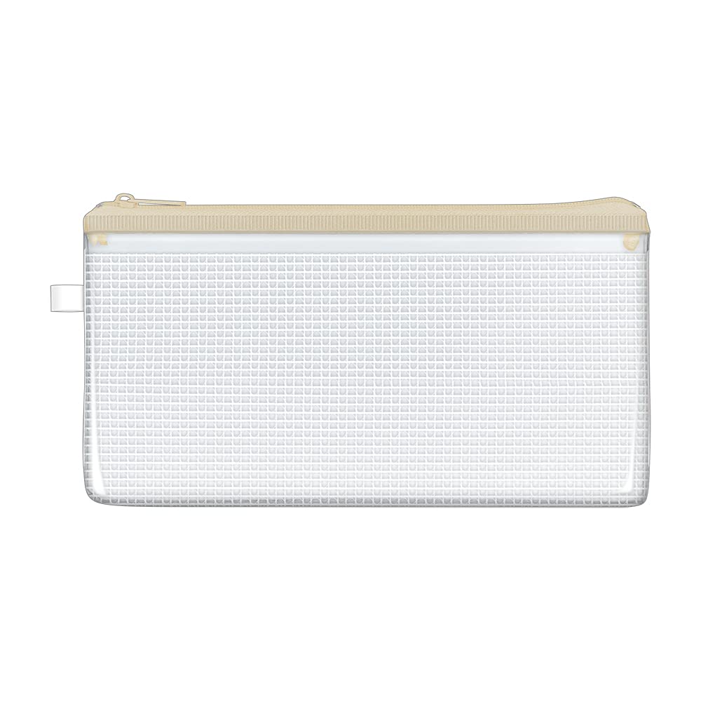 Kamio Japan Pen Case Flat Clear Pen Pouch Beige 201753 бежевый
Kamio Japan Pen Case Flat Clear Pen Pouch Beige 201753 бежевый