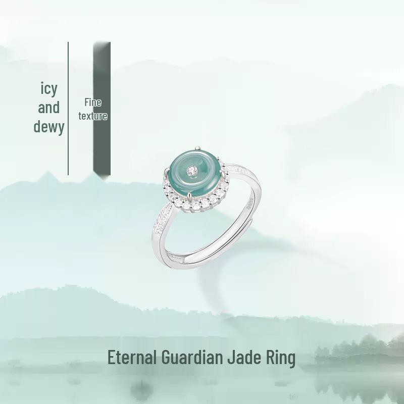 Ping An Sterling Silver 925 Adjustable Jade Couple Rings – New Chinese Tide Ins Style Adjustable
Ping An Sterling Silver 925 Adjustable Jade Couple Rings – New Chinese Tide Ins Style Adjustable