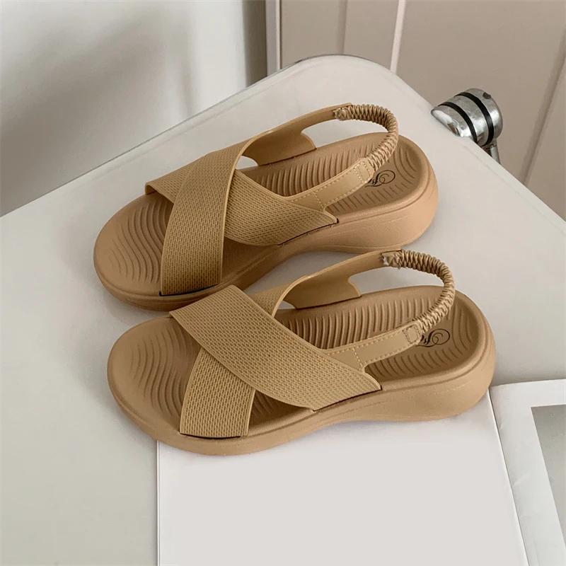 Fashion Women s PVC Solid Color Summer Casual Platform Fashion Beach Outdoor Flat Sandals 36-37 хаки
Fashion Women s PVC Solid Color Summer Casual Platform Fashion Beach Outdoor Flat Sandals 36-37 хаки