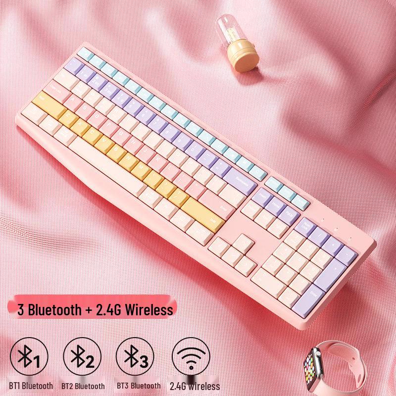 BOW Hangshi K161D Dual-Mode Wireless Bluetooth Keyboard for Laptops & Tablets
BOW Hangshi K161D Dual-Mode Wireless Bluetooth Keyboard for Laptops & Tablets